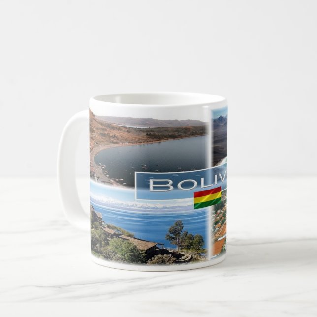 Taza De Café Bolivia - Copacabana - (Anverso izquierdo)