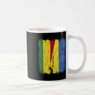 Taza De Café Bolivia Ucrania Media Bandera Boliviano Herencia U