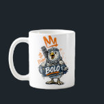 Taza De Café Bolo Graffiti Bird Mug<br><div class="desc">Add a bold urban vibe to your daily coffee with this Bolo Graffiti Bird Mug. Featuring a fun and energetic cartoon bird character with street-art style details, this design brings a unique mix of humor, creativity, and graffiti attitude. The playful character Bolo stands out with vibrant urban elements, a crown...</div>