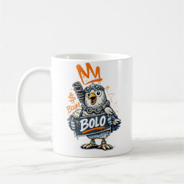 Taza De Café Bolo Graffiti Bird Mug