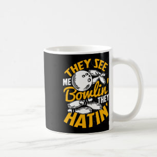 Taza De Café Bolos de bolos Equipo deportivo de Bowler
