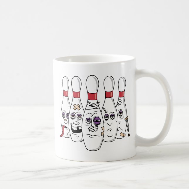 Taza De Café Bolos divertidos (Derecha)