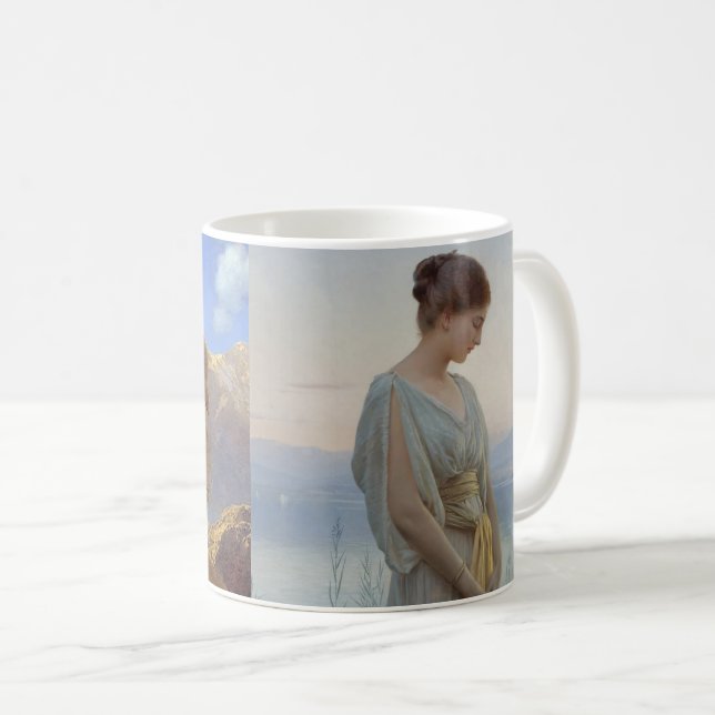 TAZA DE CAFÉ BOLSA DE CAFÉ CON ARTE SUAVE (Anverso derecho)