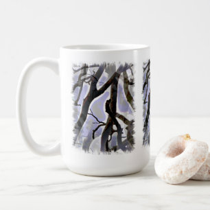 TAZA DE CAFÉ BOLSA DE CAFÉ DE ÁRBOLES