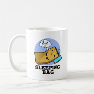 Taza De Café Bolsa de dormir divertido bolso de papel bollo