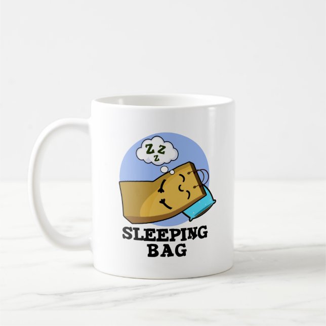 Taza De Café Bolsa de dormir divertido bolso de papel bollo (Izquierda)