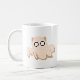 Taza De Café Bolsa de mano de Halloween de fantasma de gato