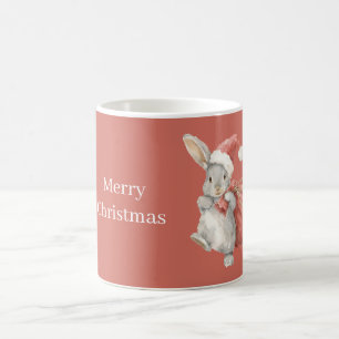 Taza De Café Bolsa de sombrero de Santa conejo de Pascua