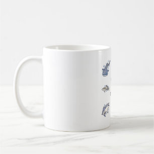 Taza De Café Bolsa de tiburones