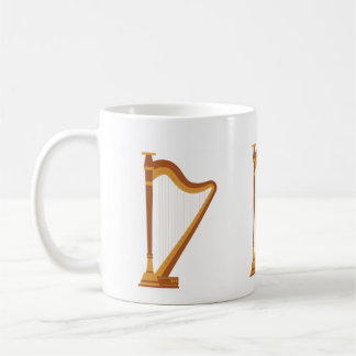 Taza De Café Bolsa de transporte para arpa