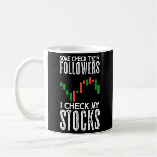 Taza De Café Bolsa de Valores de Daytrader Trading