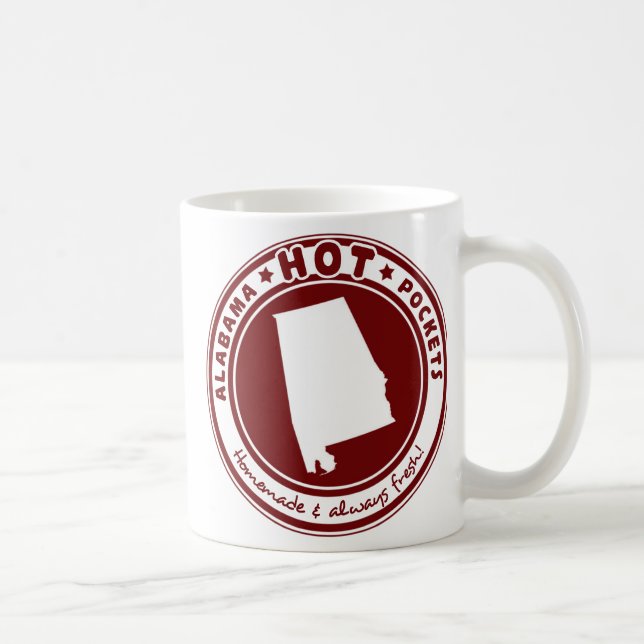 Taza De Café Bolsillo caliente de Alabama (Derecha)