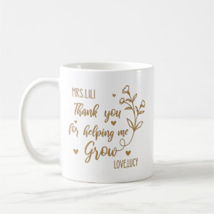 Taza De Café Bolso tote personalizado, Bolso tote regalos de da