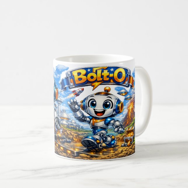 Taza De Café Bolt-O Mug (Anverso derecho)