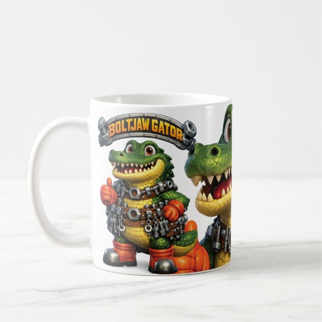 Taza De Café Boltjaw Gator (Izquierda)