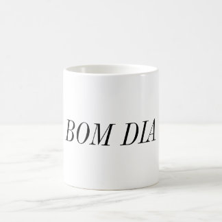 Taza De Café Bom Dia (Buenos Días)