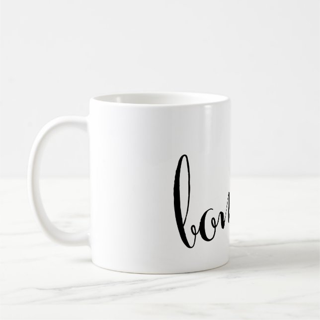 Taza De Café bom dia Good Morning (Izquierda)