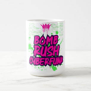 Taza De Café Bomb Rush Cyberfunk: Vibraciones de grafitis urban