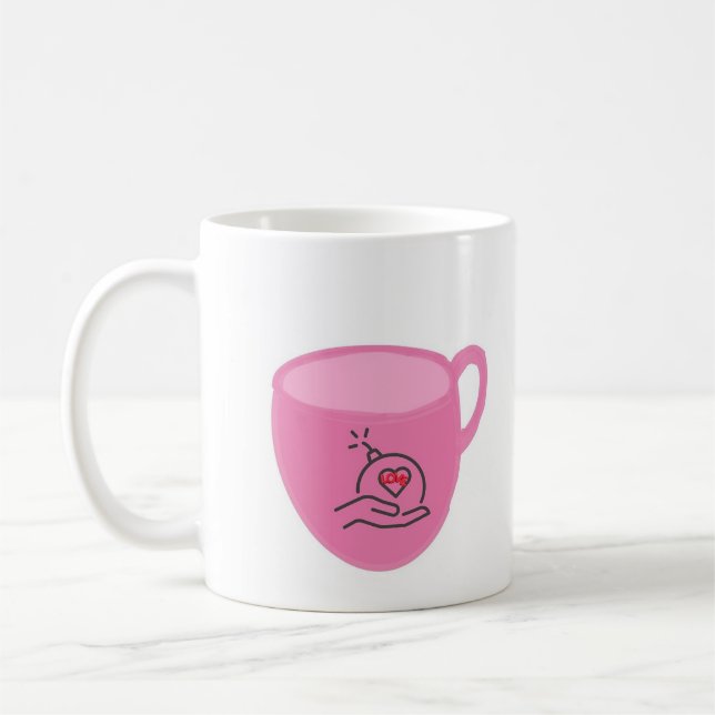 Taza De Café Bomba de amor (Izquierda)
