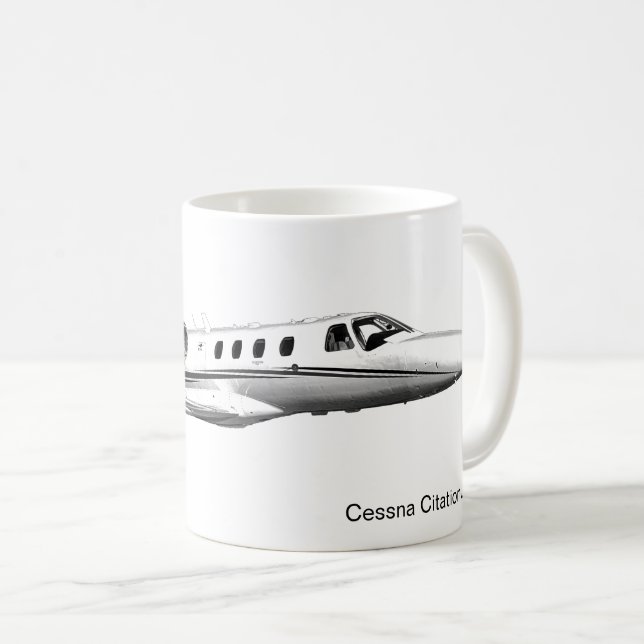 Taza De Café Bomba de avión Cessna CitationJet (Anverso derecho)