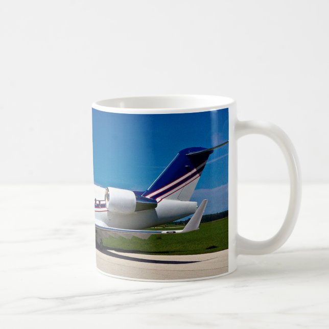Taza De Café Bomba de avión Challenger Jet (Derecha)