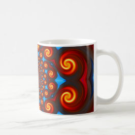 Taza De Café Bomba De Bañera De Fuego
