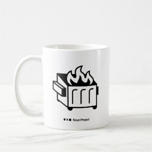 Taza De Café Bomba de basurero