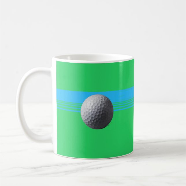 Taza De Café Bomba de bolas de golf (Izquierda)