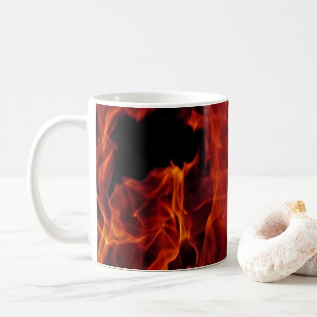 Taza De Café Bomba de café de fuego (Con donut)