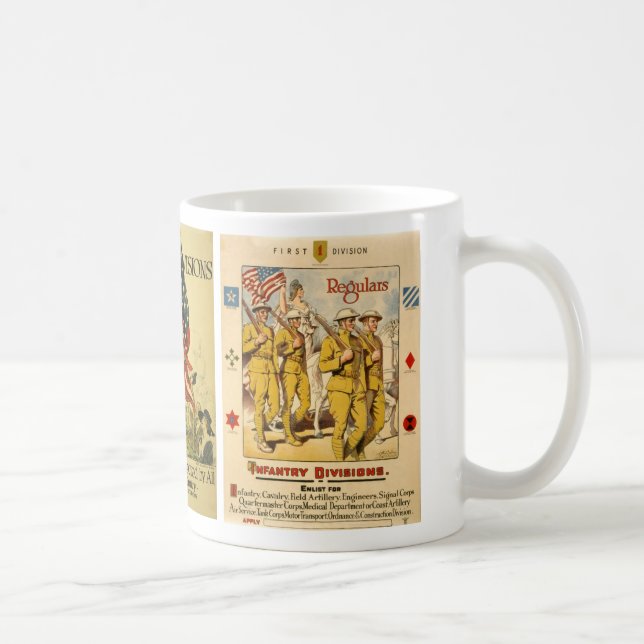 Taza De Café Bomba de café del ejército regular (Derecha)