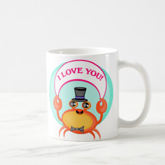 Taza De Café Bomba de cangrejo El día de San Valentín