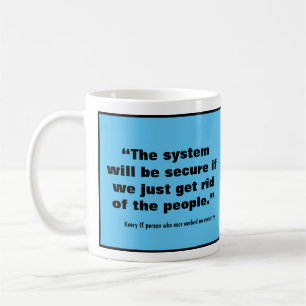 Taza De Café Bomba de ciberseguridad