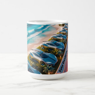 Taza De Café Bomba de coches de lujo