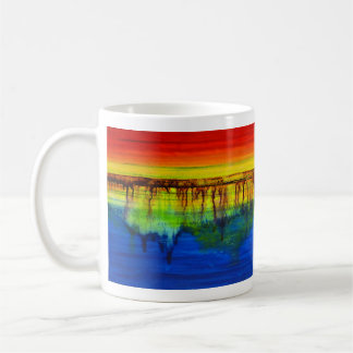 Taza De Café ¡BOMBA DE COLORES DE SALUD en colores de espectro