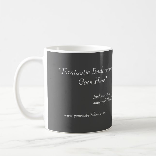 Taza De Café Bomba de cubierta del libro - Cielos grises (Izquierda)