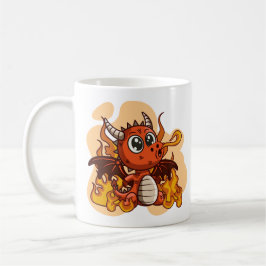 Taza De Café Bomba de dragón de fuego