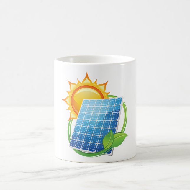 Taza De Café Bomba de energía solar (Centro)