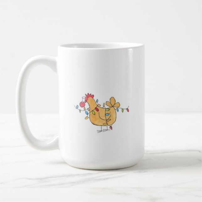 Taza De Café Bomba de feriado Hentangle (Izquierda)