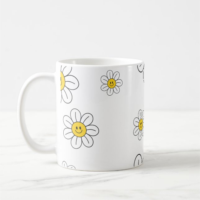 Taza De Café Bomba de flores (Izquierda)