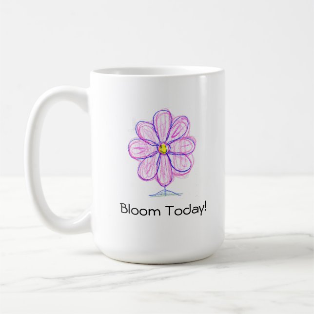 Taza De Café Bomba de flores (Izquierda)