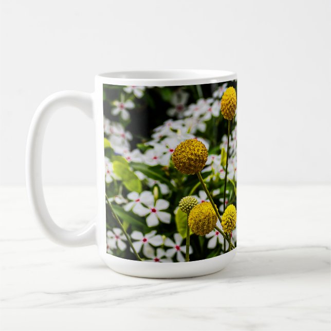 Taza De Café Bomba de flores de verano (Izquierda)
