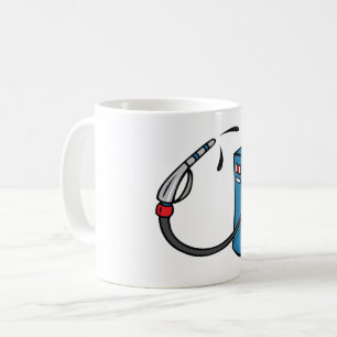 Taza De Café Bomba de Gasolina Divertida Estación de Combustibl