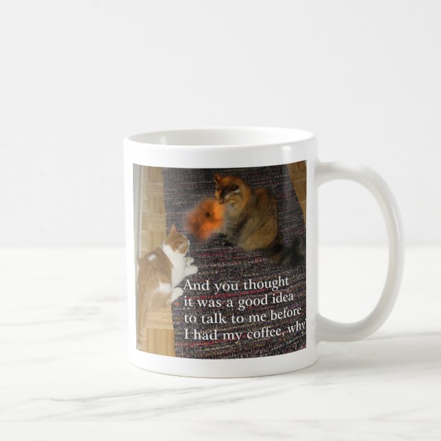 Taza De Café Bomba de gato para respirar fuego (Derecha)