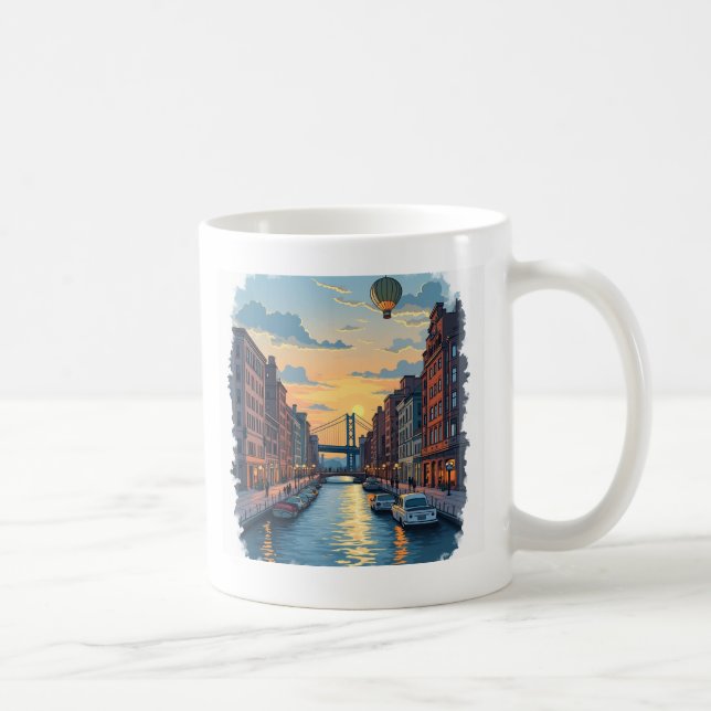 Taza De Café Bomba de Guay para gente de la derecha (Derecha)