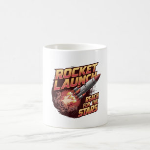 Taza De Café Bomba de lanzamiento de cohetes intensa y audaz