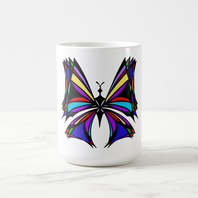 Taza De Café Bomba de mariposa (Centro)