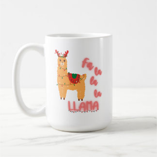 Taza De Café Bomba de Navidades de Llama