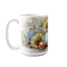 Bomba de otoño Floral Mug