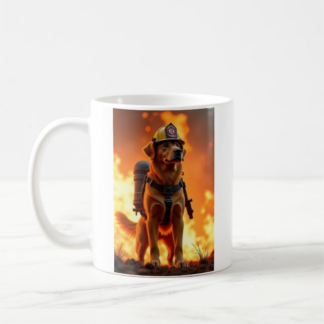 Taza De Café Bomba de perro (Izquierda)