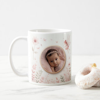 Taza De Café Bomba de personalizable con marco de hadas para fo